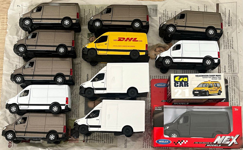 Welly nex models caddy - welly, vw